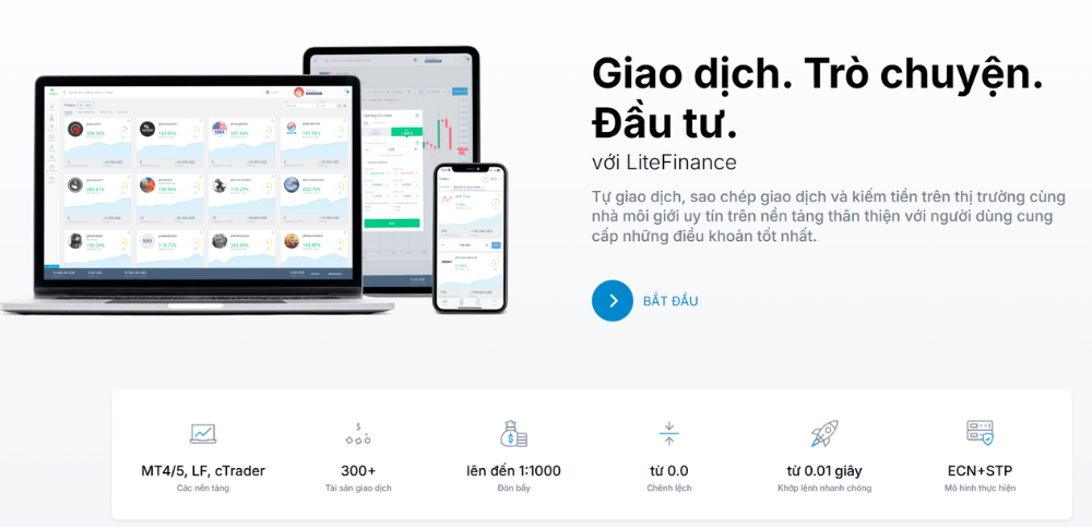 Sàn LiteFinance là gì